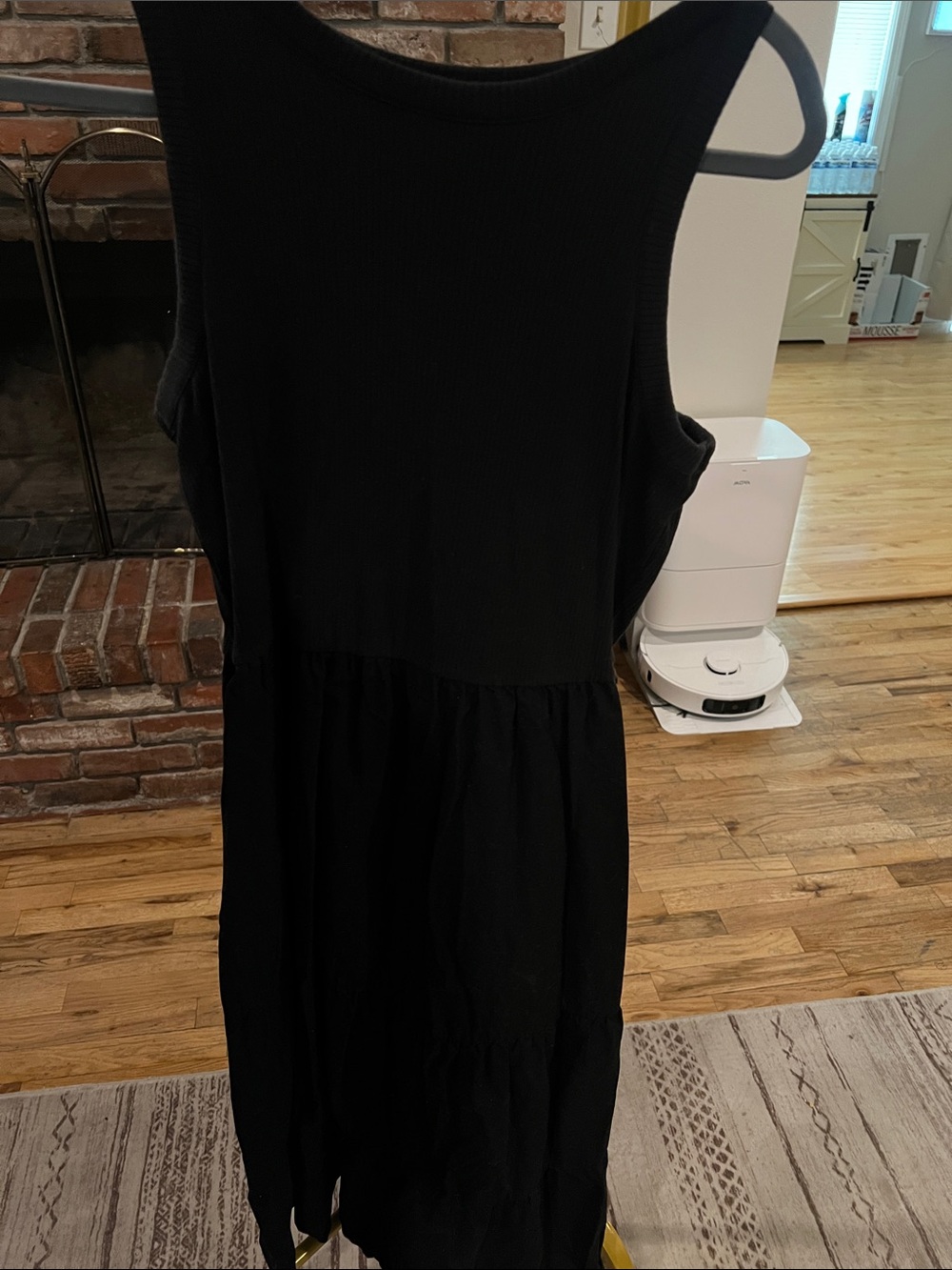 Maurices Black Sleeveless Maxi Dress